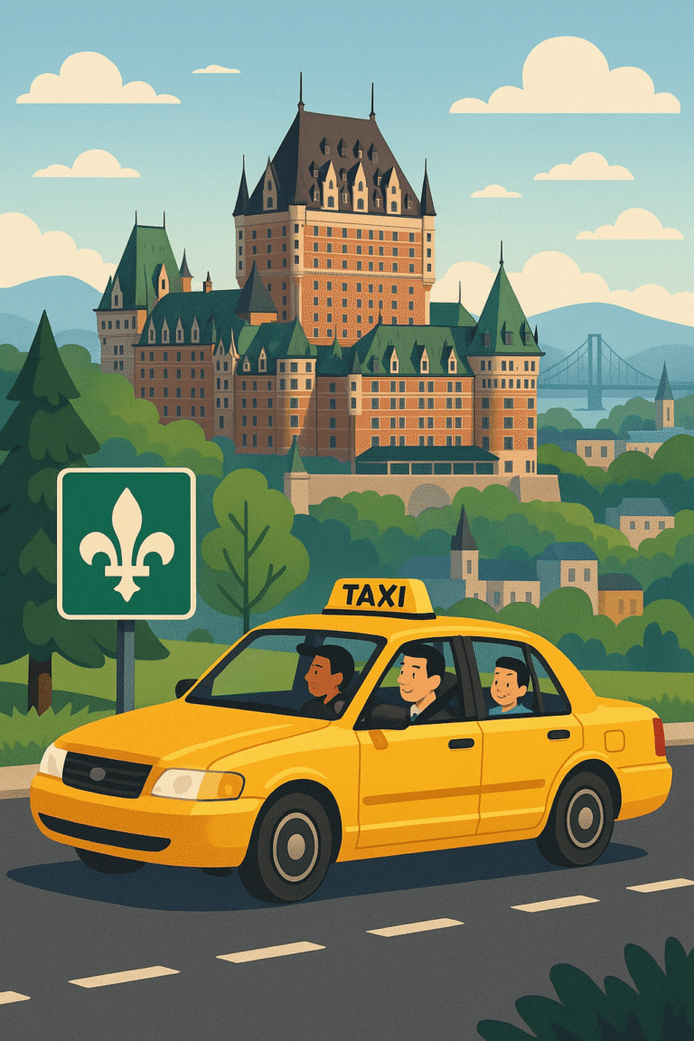 Taxi Québec City le meilleur choix pour se déplacer - TBSJ