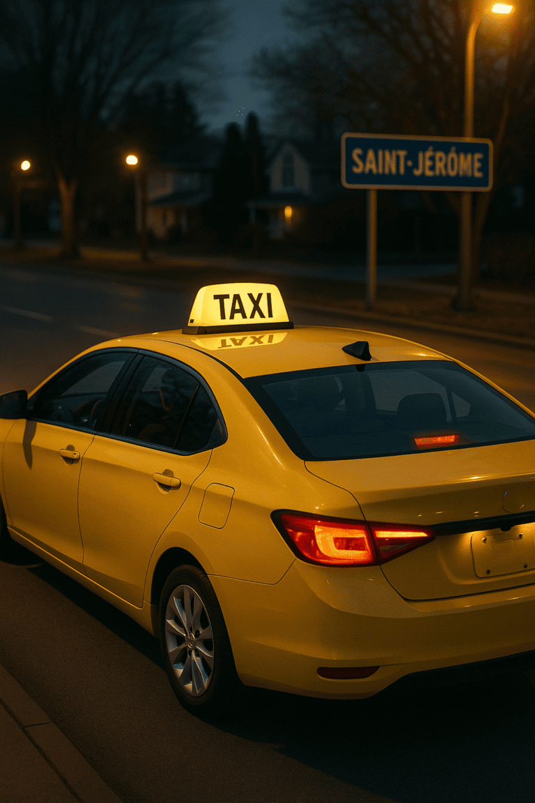 confort et sécurité 24h24 - tbsj.ca - taxi saint jerome numero